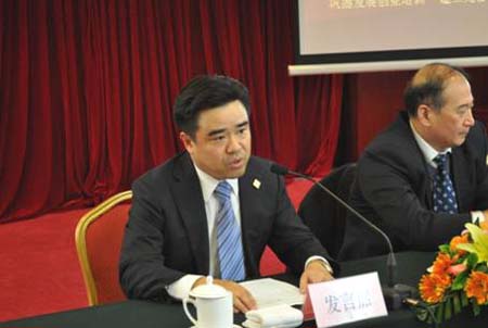 正保遠(yuǎn)程教育董事長、CEO兼總裁朱正東先生發(fā)言